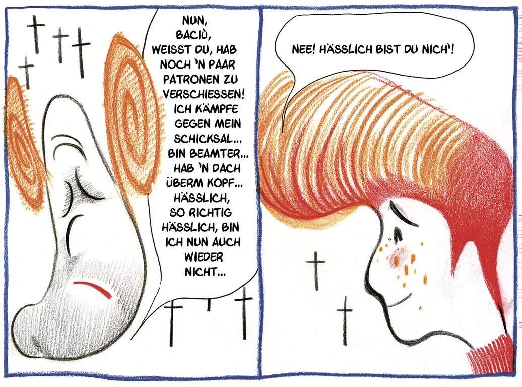 Frame aus der Graphic Novel: Das Storyboard